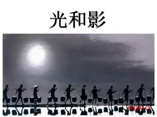 教科版小学科学五年级上册第二单元《光和影》