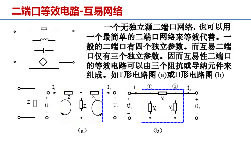 10.2.1 二端口等效电路-互易网络