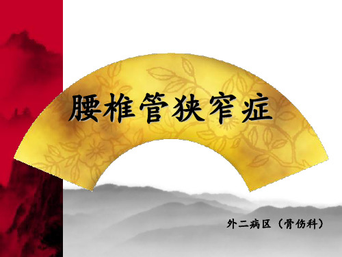 椎管狭窄中医护理查房