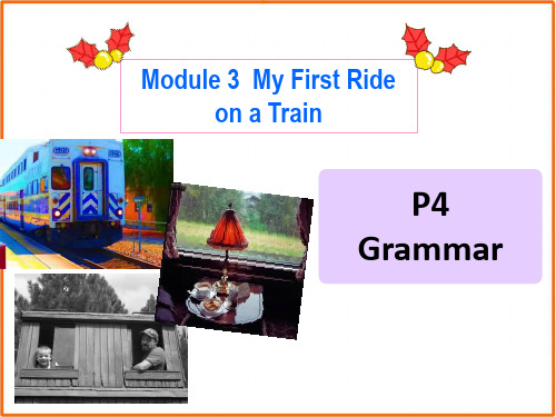2018年秋外研版高中英语必修一课件：M3 Grammar(共33张PPT)