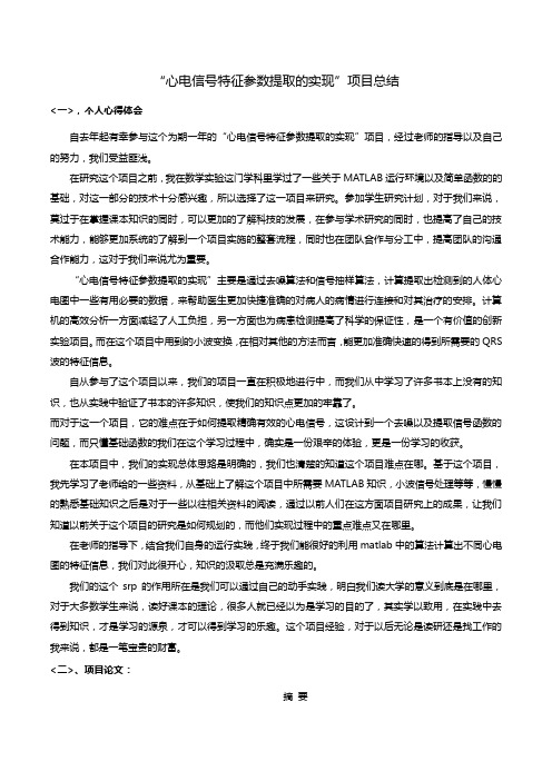 srp项目总结