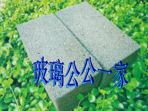 四年级语文上册《玻璃公公一家》课件4 语文A版