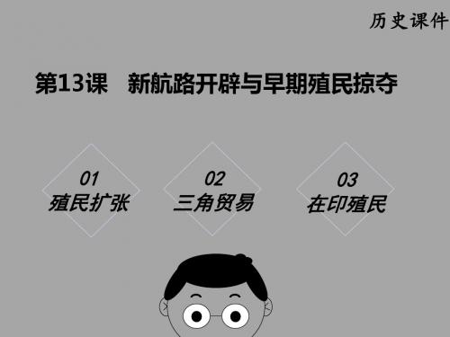 岳麓版历史九年级上第13课新航路开辟与早期殖民掠夺课件(共16张PPT)