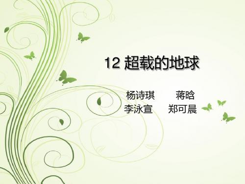 12 超载的地球
