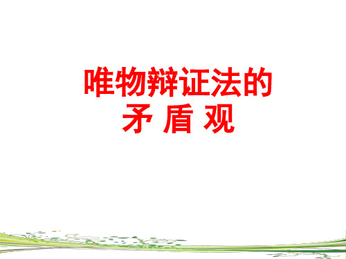矛盾观