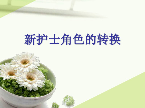 护士角色的转换 PPT课件