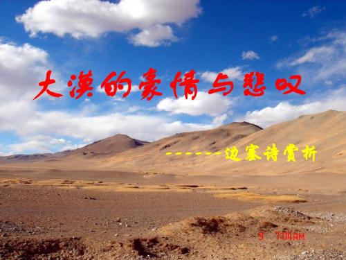 一将功成万骨枯   边塞诗