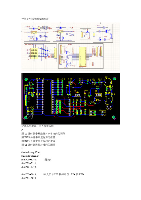 智能避障小车原理图及源程序,诺基亚显示屏显示信息