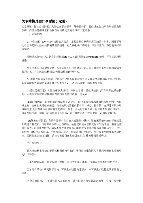 髋关节结核