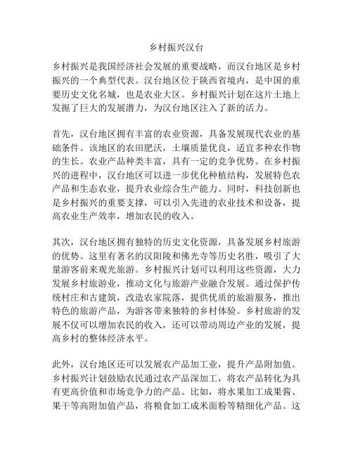 乡村振兴汉台
