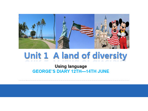 人教版高二英语选修八第一单元using language