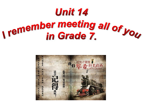 九年级英语Unit14 Grammar Focus--4b
