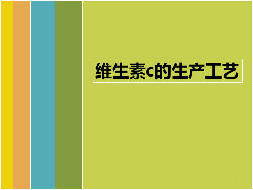 维生素c生产工艺PPT课件