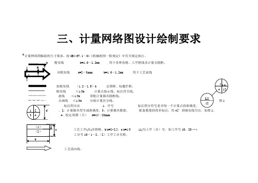 计量网络图设计绘制要求
