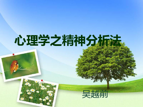 心理学之精神分析法概述.