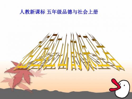人教版品德与社会五上祖国江山的保卫者课件之一共15页文档