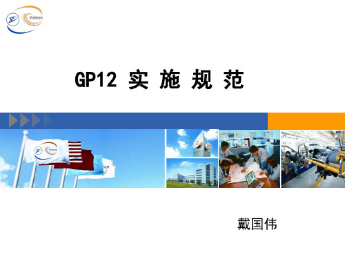 内饰专业课程---GP12实施规范