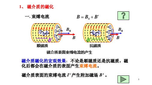 高二物理竞赛磁介质的磁化 课件