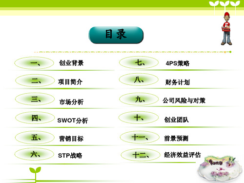 DIY蛋糕创业营销策划