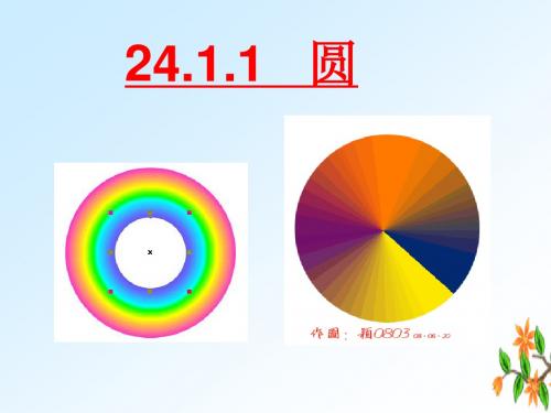24.1.1圆的概念(优秀课件)