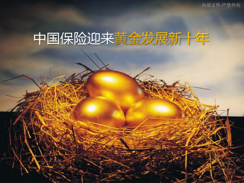 中国保险迎来黄金发展新十年