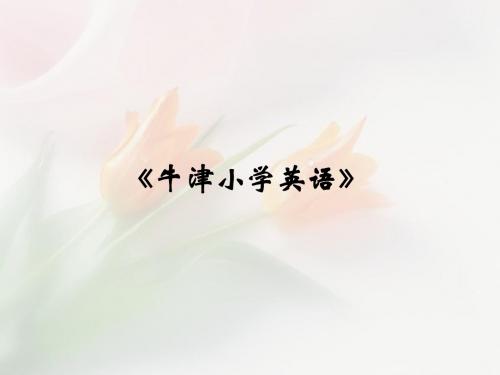 《牛津小学英语3A》