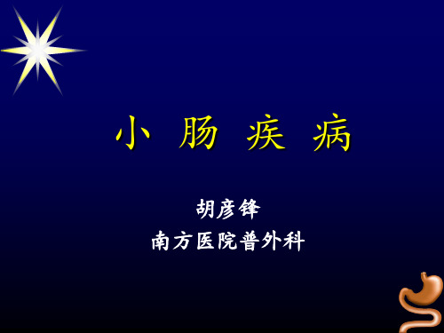 小肠疾病(2015临床医学一班)(1)