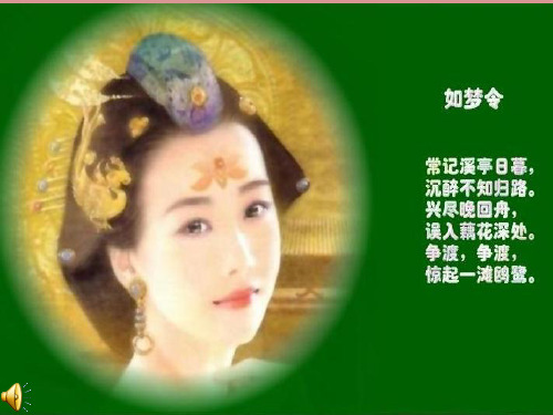 《武陵春》课件2(14张PPT)(人教新课标九年级上)
