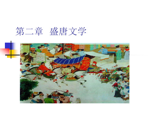盛唐文学课件