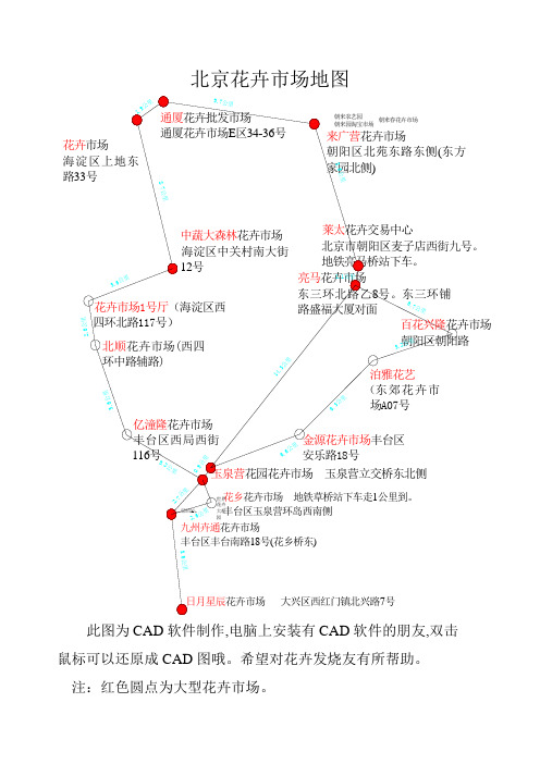 北京花卉市场地图