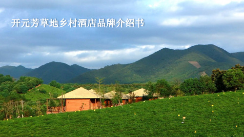 开元芳草地乡村酒店品牌介绍书(1)
