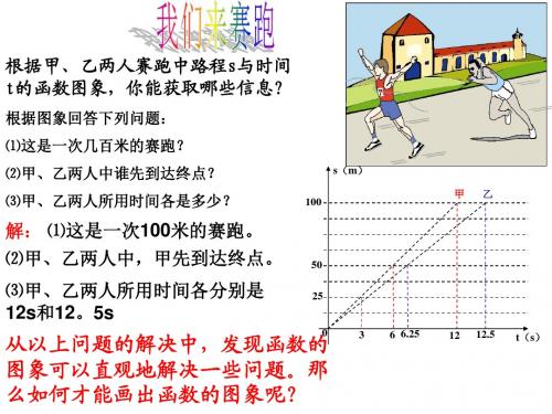 八年级数学上册(浙教版)5.4一次函数的图象(1)公开课PPT课件