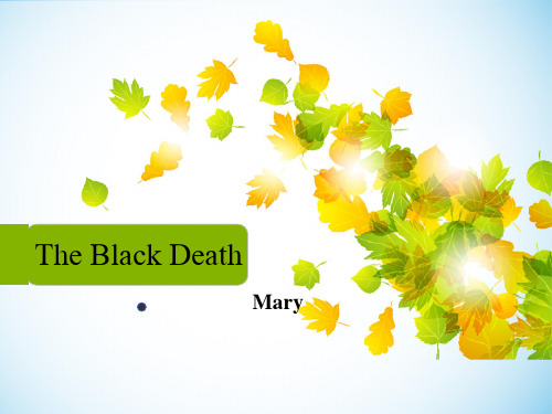 the black death