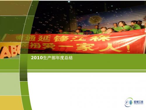 美资世界500强企业年度总结(PPT41张)