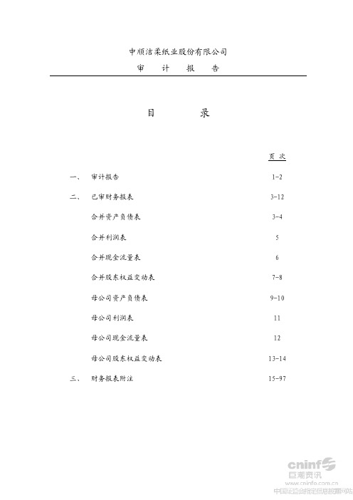 中顺洁柔纸业股份有限公司审计报告.pdf