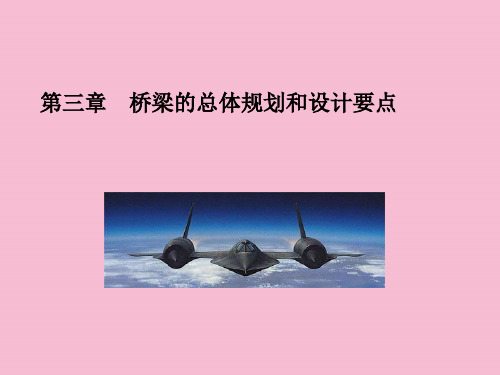 桥梁工程 1-3桥梁的总体规划和设计要点ppt课件