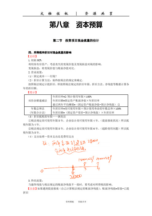 注会财管-基础班-【060】第八章资本预算(6)