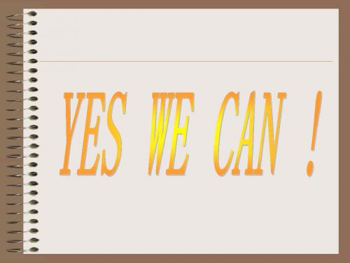 yes we can