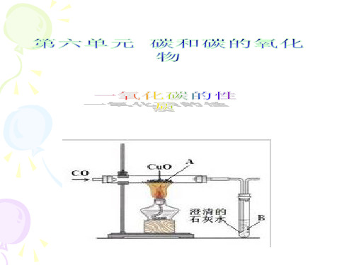 人教版九年级化学上册《CO的化学性质》(课件)