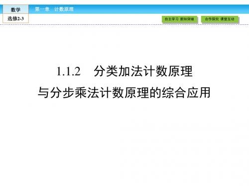 (人教版)高中数学选修2-3课件：1.1.2
