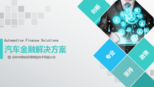 汽车金融解决方案