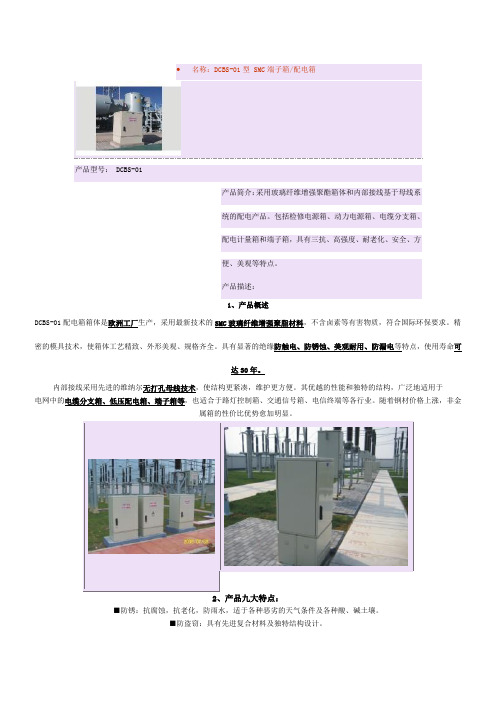 SMC端子箱配电箱
