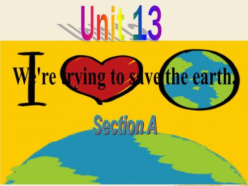 人教版九年级英语Unit13 sectionB