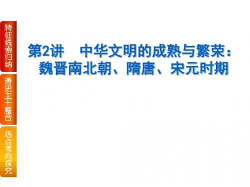 魏晋隋唐宋元