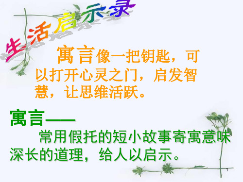 塞翁失马PPT课件