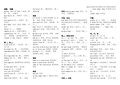 (word完整版)新托福同义词对-超级完整版本