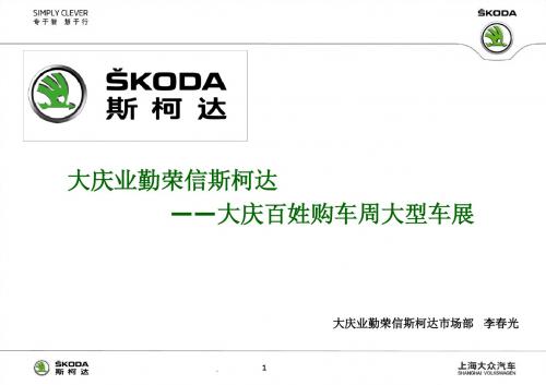 2012 大庆百姓购车周车展总结报告 最终版
