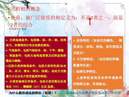 复习——【岩相古地理】
