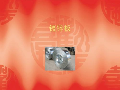 镀锌板定义
