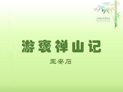 《游褒禅山记》 (高质量虚词详解)
